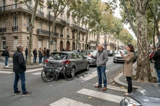 Témoignages d'automobilistes après un accident impliquant un usager vulnérable à une intersection urbaine de Chambéry