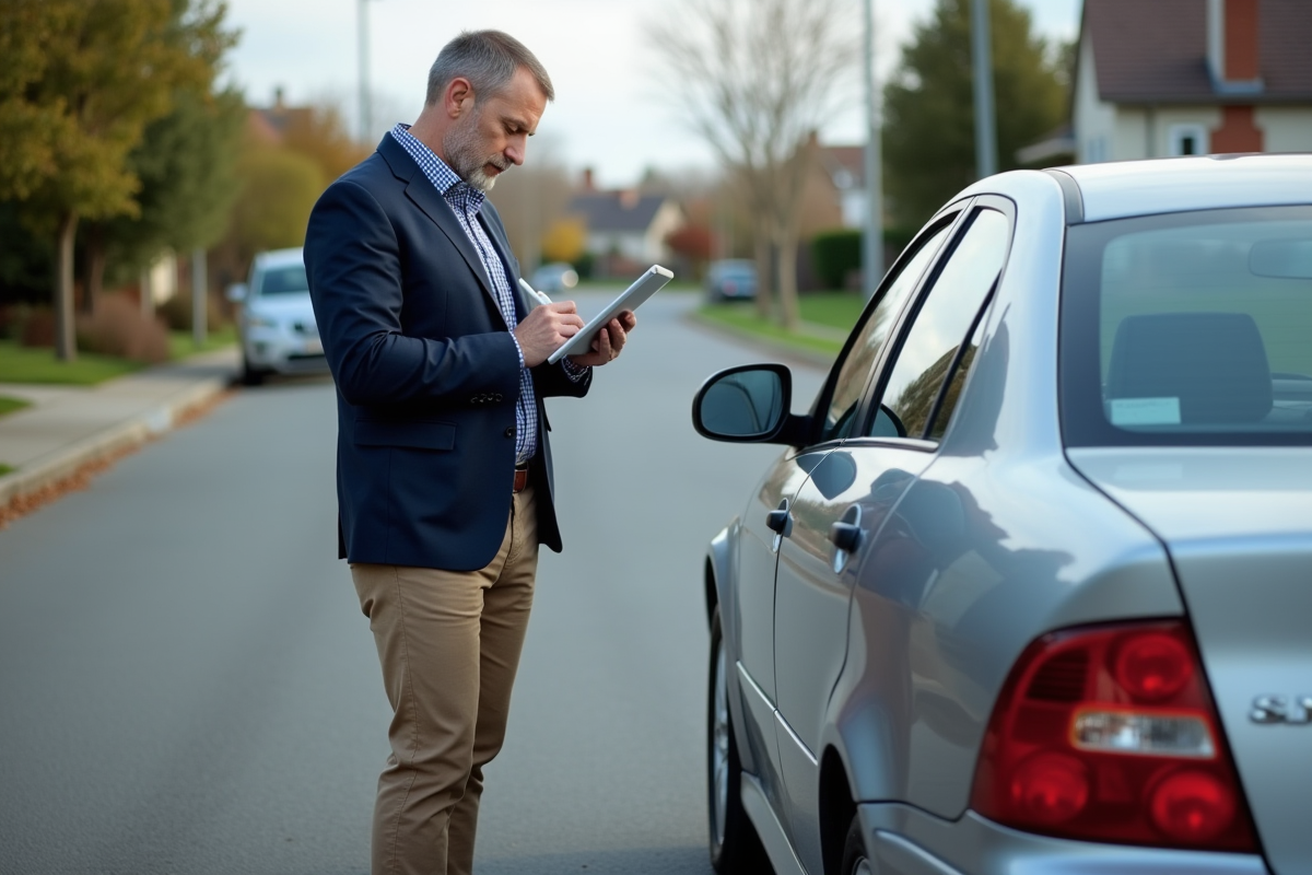 Estimation de la valeur d&rsquo;une voiture après un accident par un expert